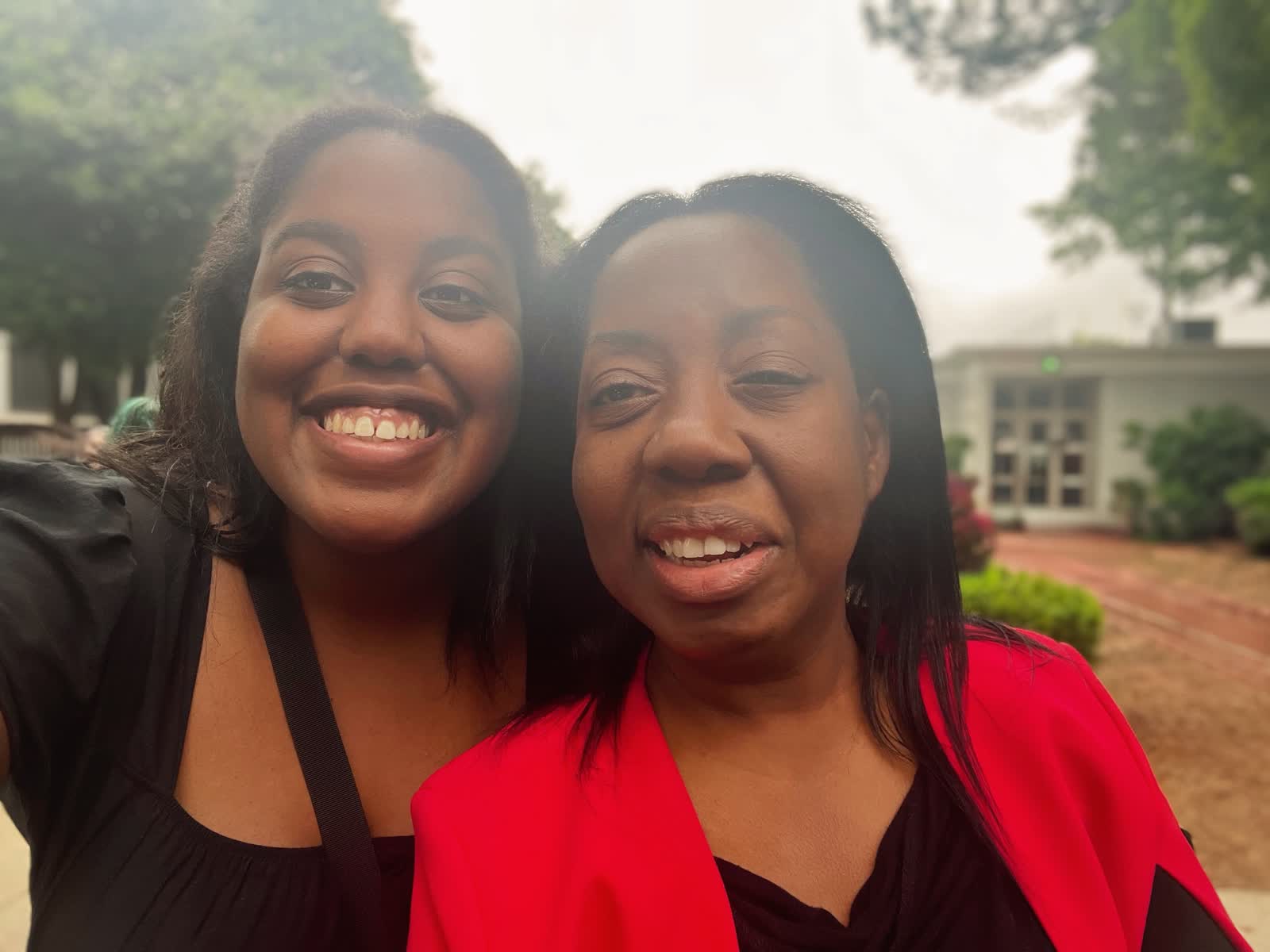 Danyla Warman and Johanne Etienne together at Willow Estates